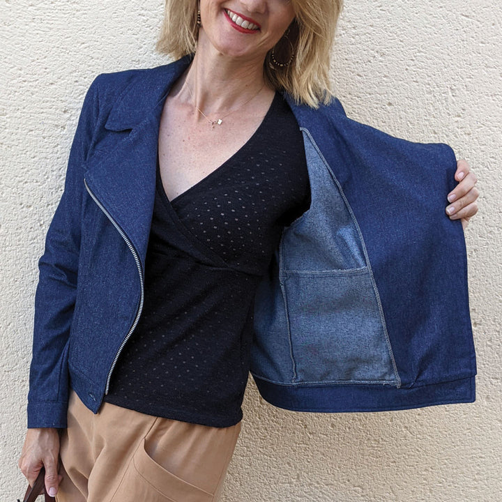 Jean 100 % coton bleu brut n°2