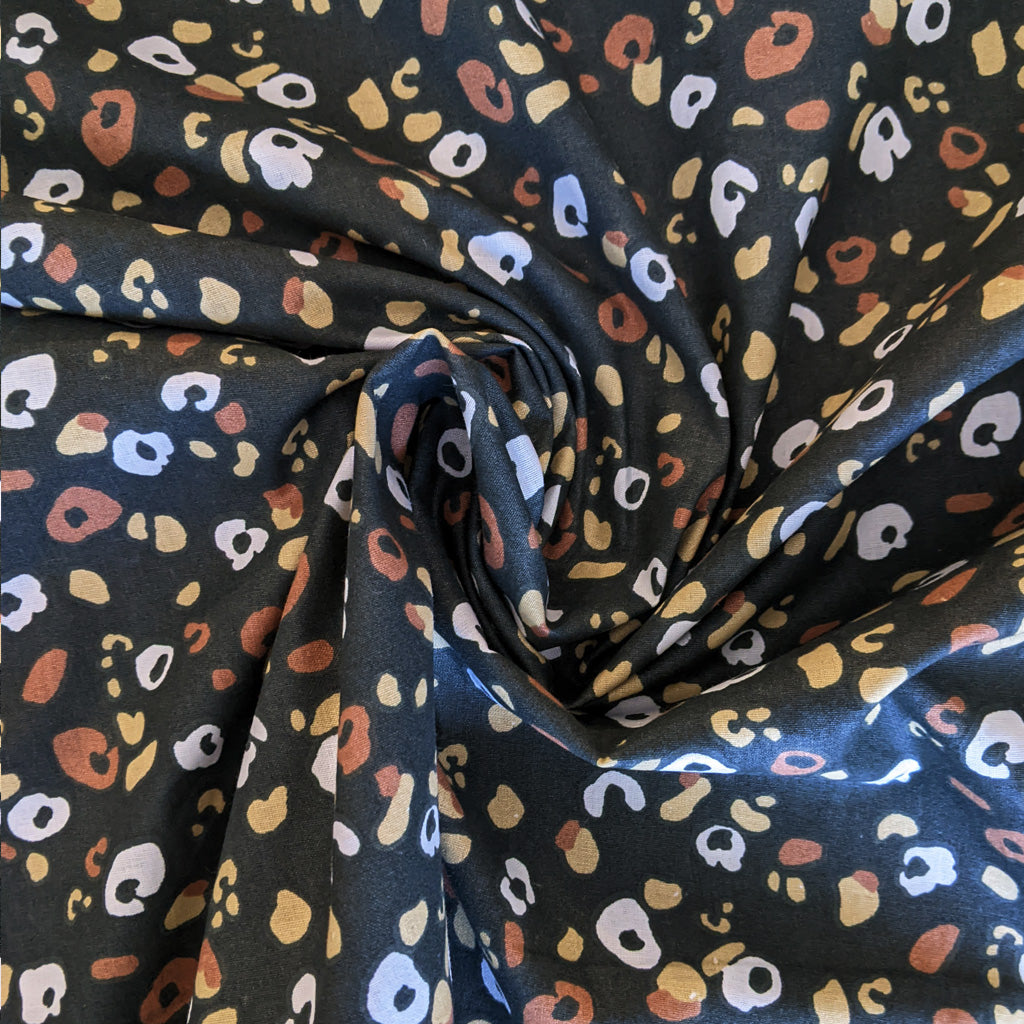 Pull Col Rond Imprimé Léopard Gris Moyen Femme | Morgan