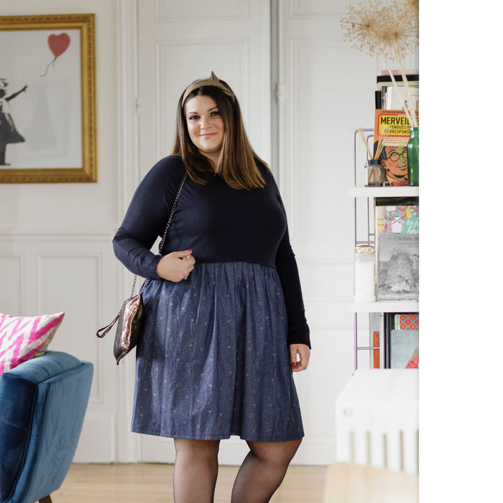 Patron Femme Gratuit : la Robe 2 en 1 / 100 Idées