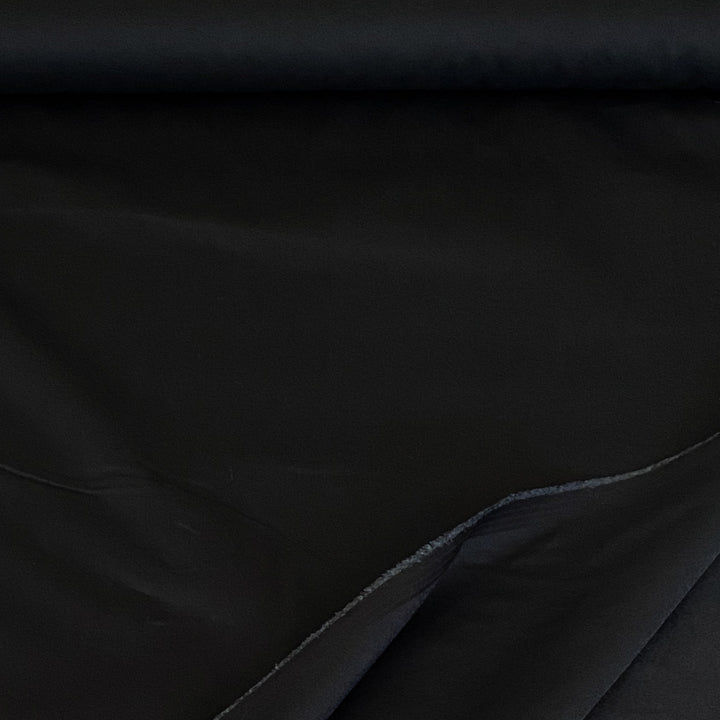 Toile sergé noir élasthanne