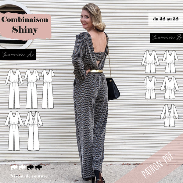 Patron combinaison Femme