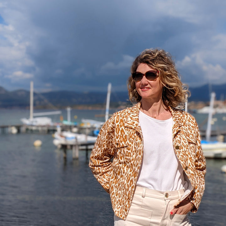 Patron veste en jean Femme Stella