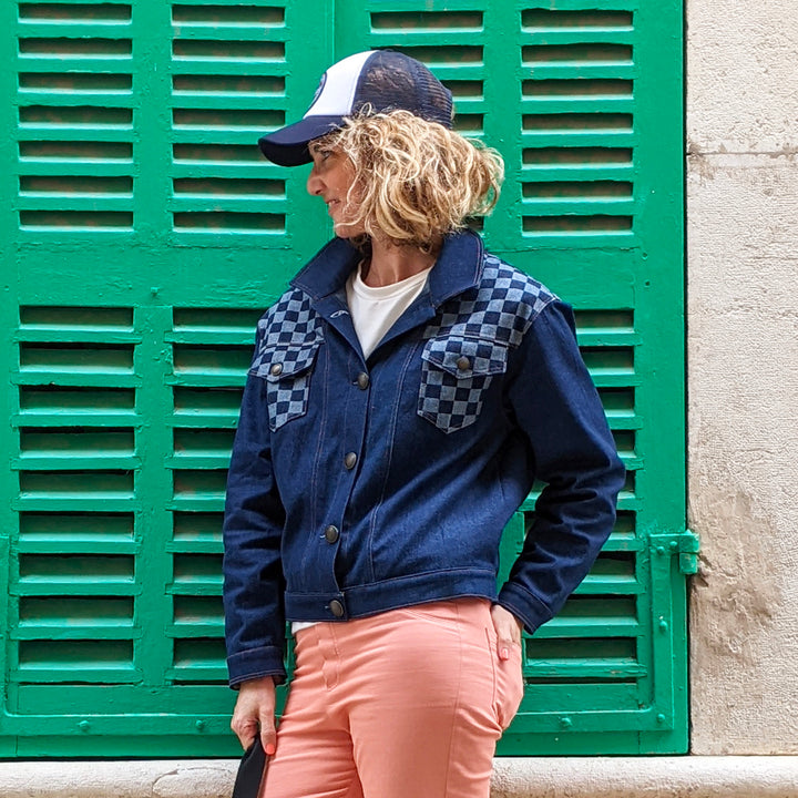 Patron veste en jean Femme Stella