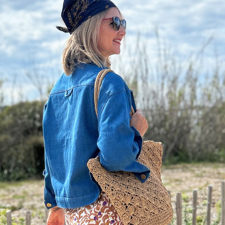Patron veste en jean Femme Stella