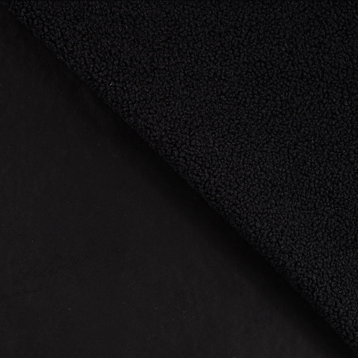 Suédine double face fausse fourrure