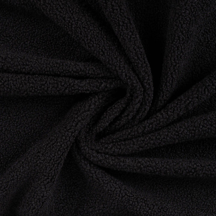 Suédine double face fausse fourrure