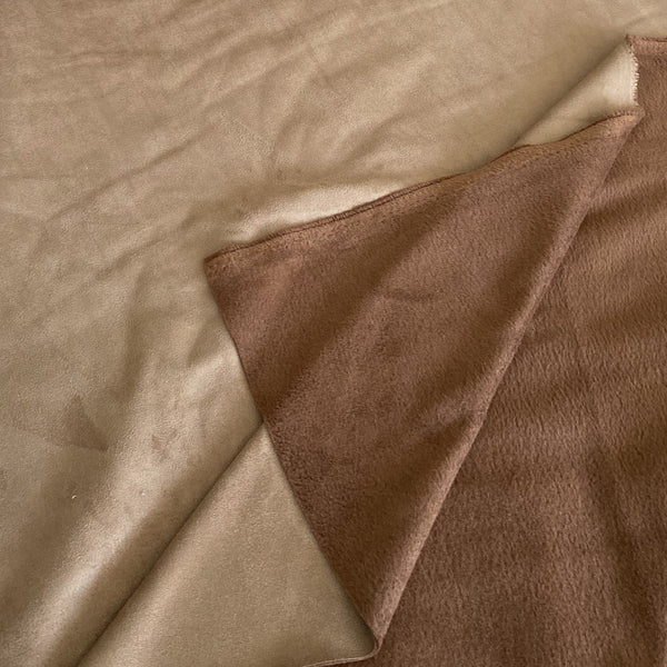Suédine Double face Chamois