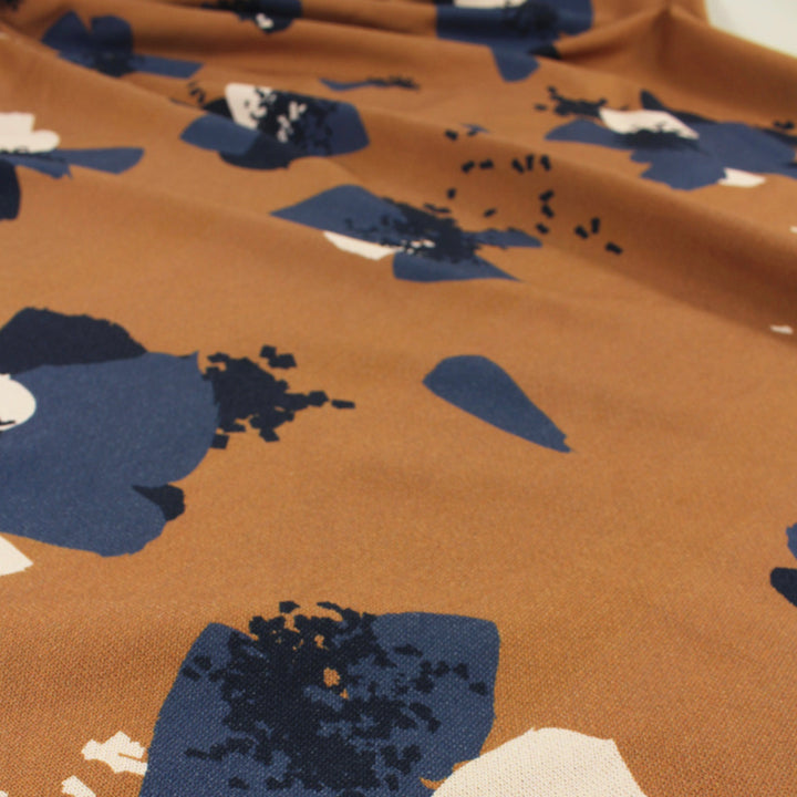 Sweat coton bio gratté Anénoma Camel