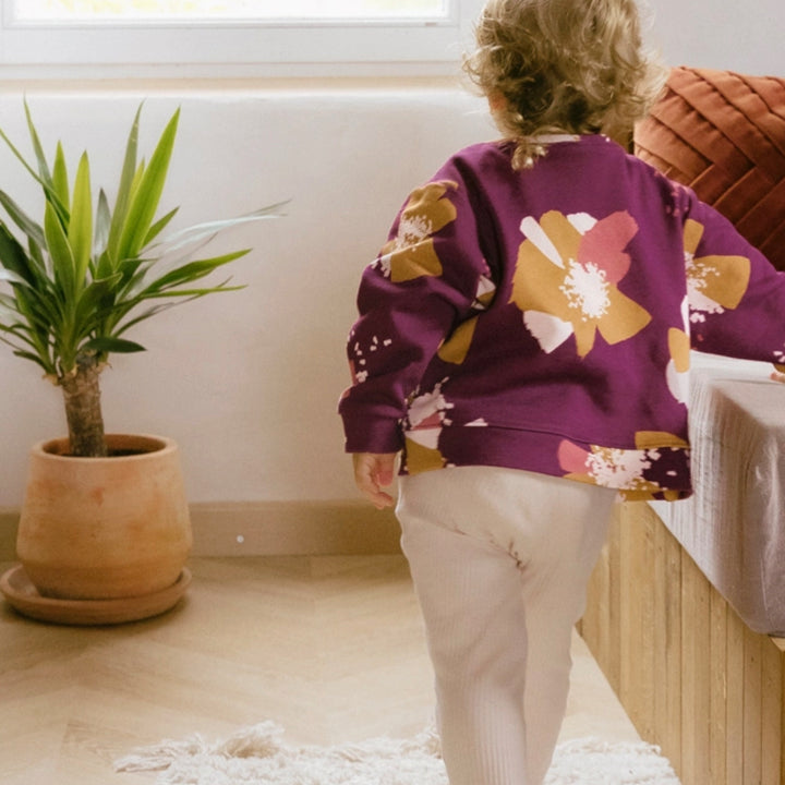 Sweat coton bio gratté Anénoma Mûroise