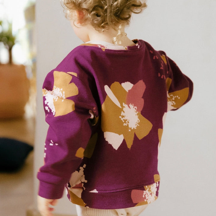 Sweat coton bio gratté Anénoma Mûroise