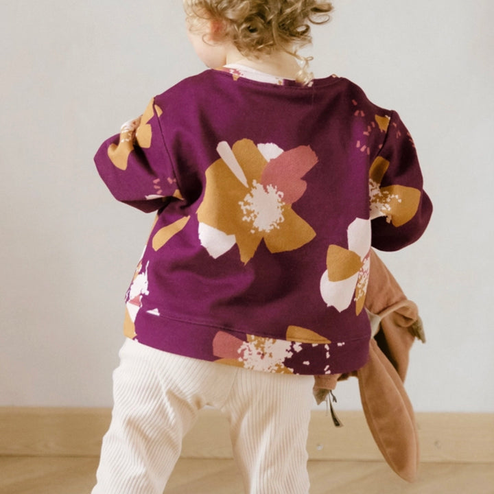 Sweat coton bio gratté Anénoma Mûroise