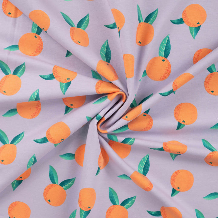 Sweat lilas orange