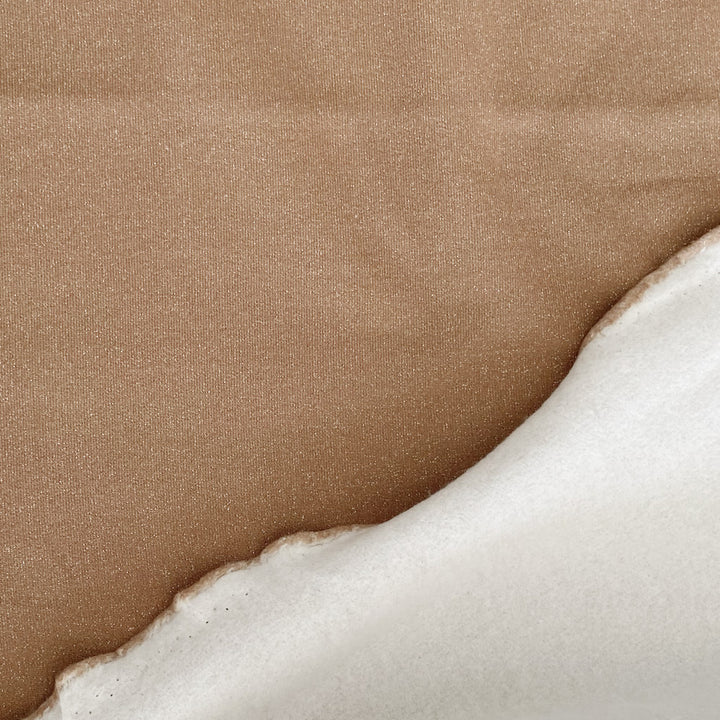 Sweat caramel paillette