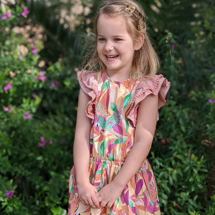 Patron Robe et combinaison fille Tamara