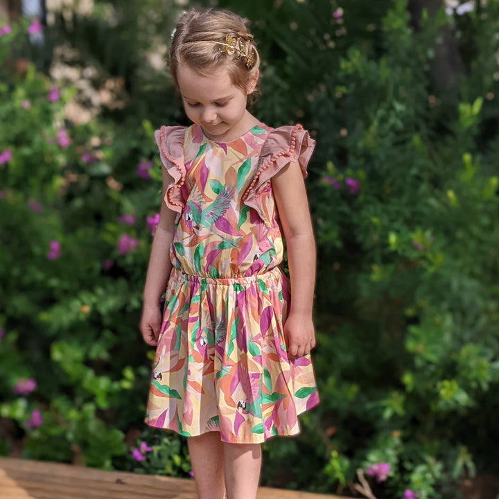 Patron Robe et combinaison fille Tamara