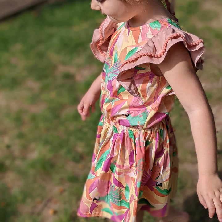 Patron Robe et combinaison fille Tamara