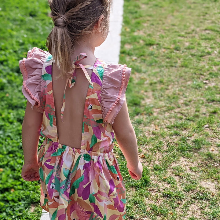 Patron Robe et combinaison fille Tamara