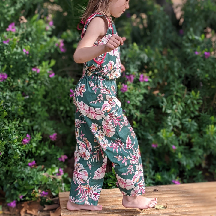 Patron Robe et combinaison fille Tamara