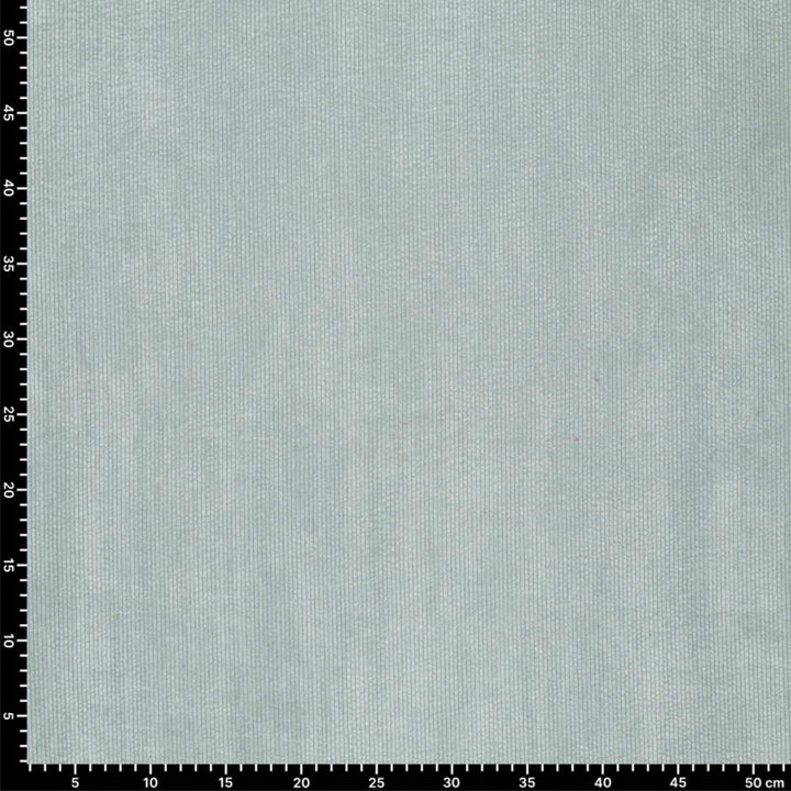 Velours Double face fines côtes et poils Celadon