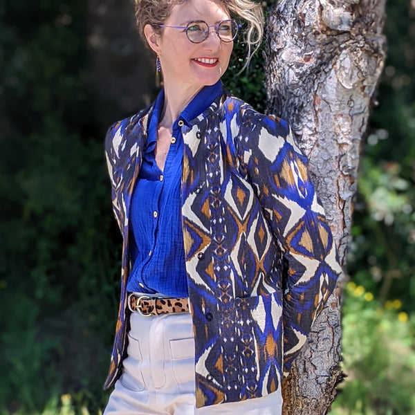 Veste Irresistible - jacquard ethnique T36