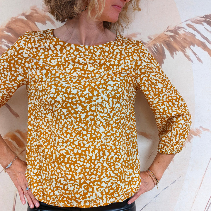 Viscose Ecovero Radieuse Ocre Super Bison