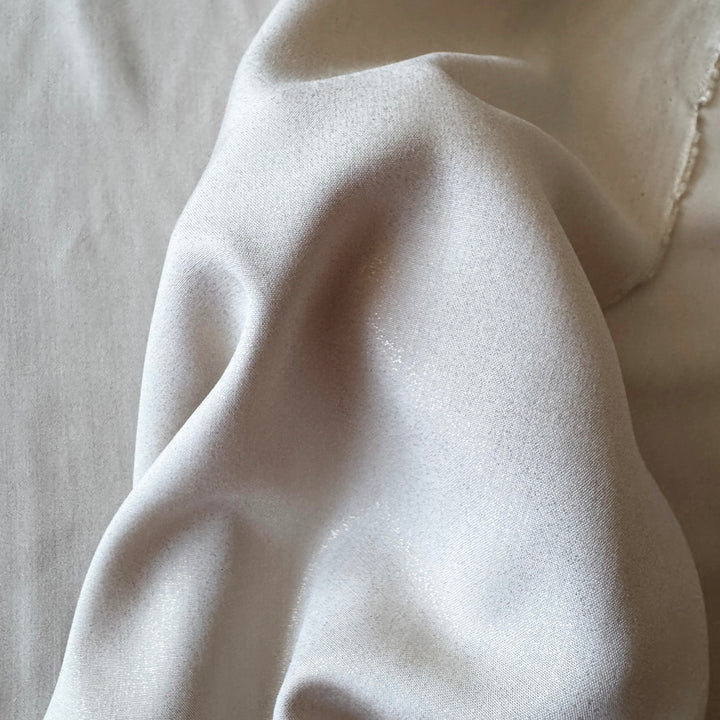 Viscose irisée sable