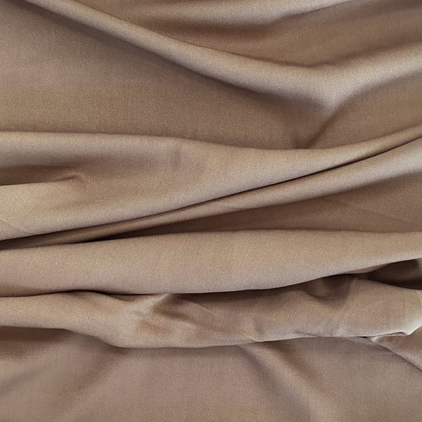 Sergé viscose twill sable