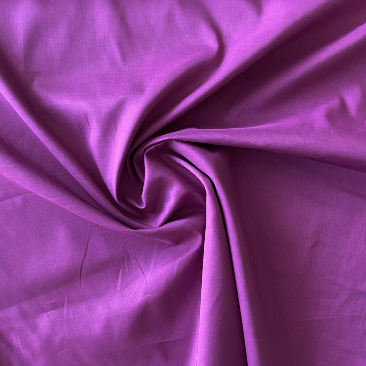 Voile de coton violet