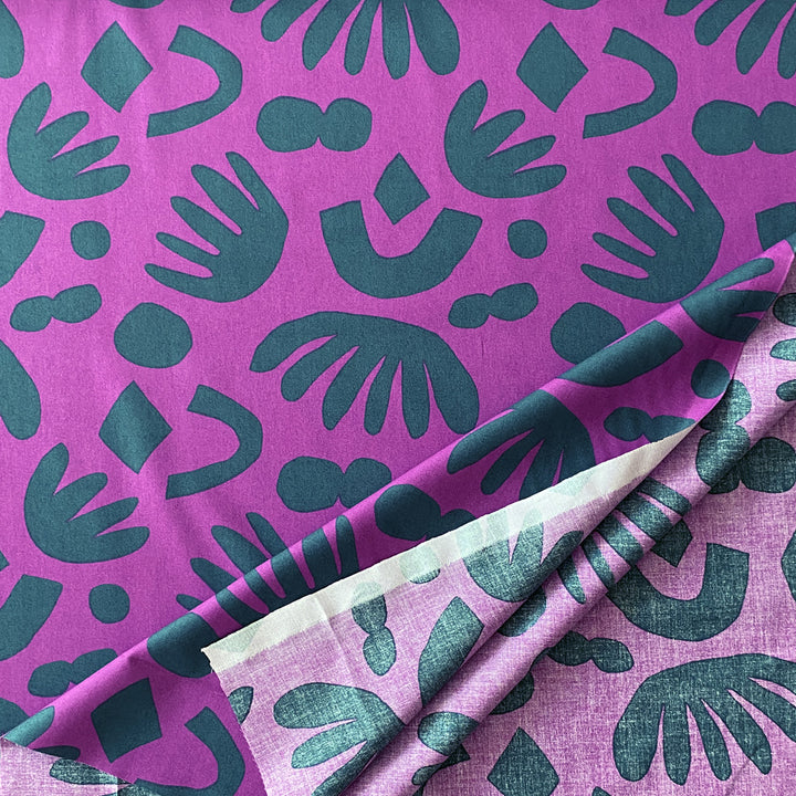 Un fond violet et vert avec un motif de cercles et de flèches. | Photo Un fond violet et vert avec un motif de cercles et de flèches. | Photo