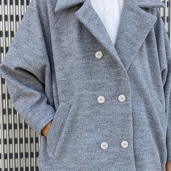 Patron Manteau femme oversize Wool