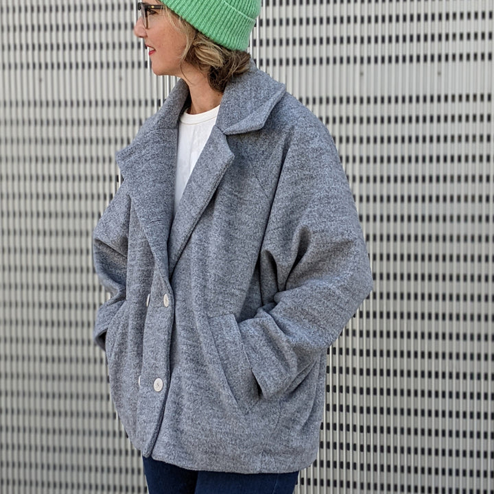 Patron Manteau femme oversize Wool