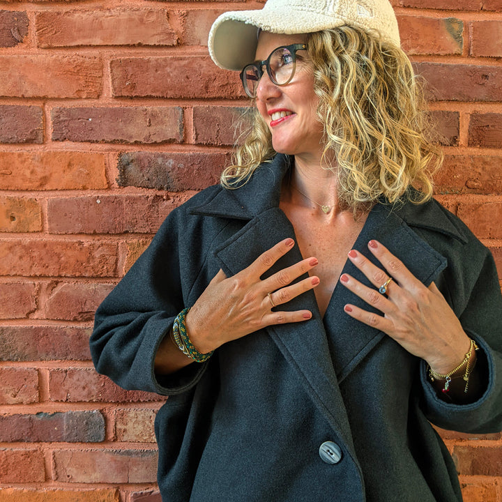 Patron Manteau femme oversize Wool