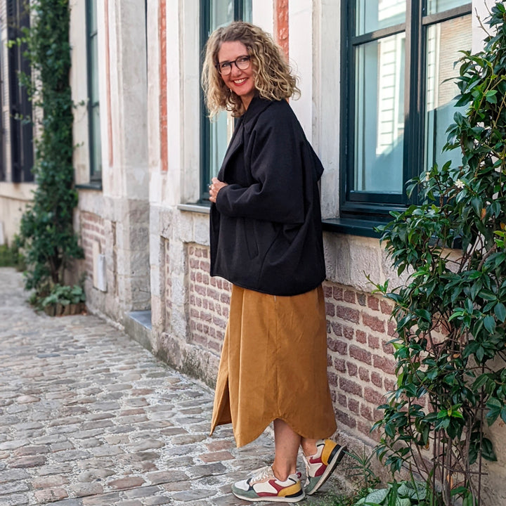 Patron Manteau femme oversize Wool