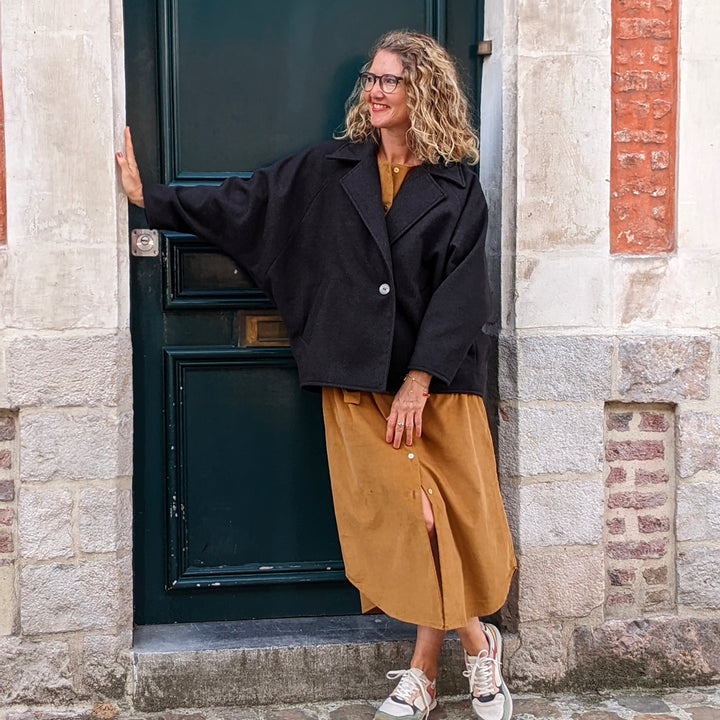 Patron Manteau femme oversize Wool