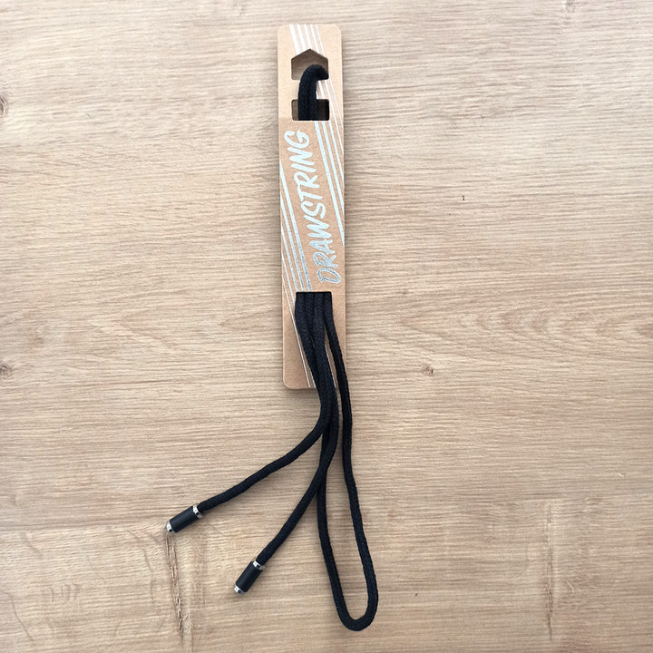 Cordon noir embout noir