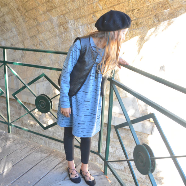Gilet Maël simili-cuir 10 ans