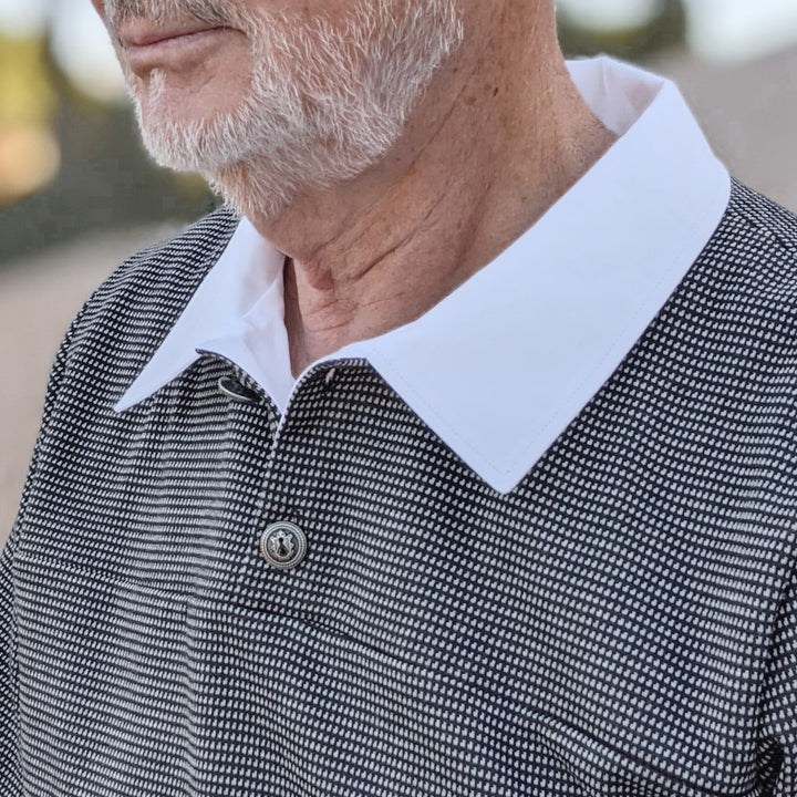 Patron sweat polo homme