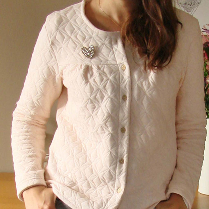 patron veste cardigan femme