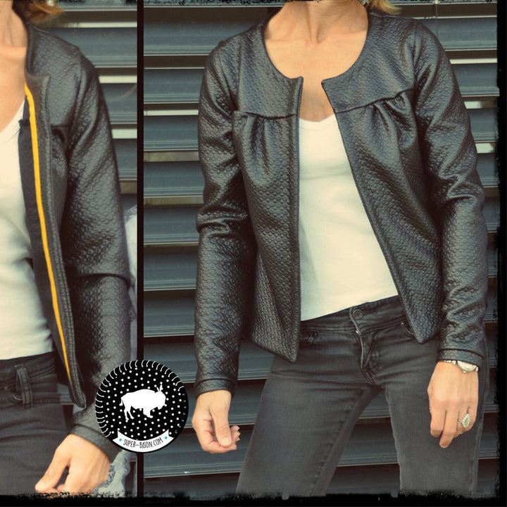 patron veste cardigan femme
