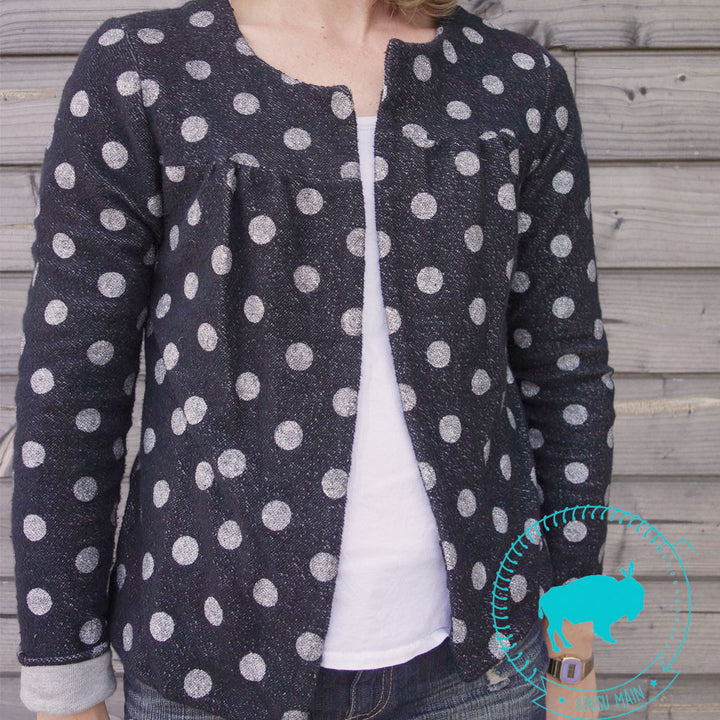 patron veste cardigan femme