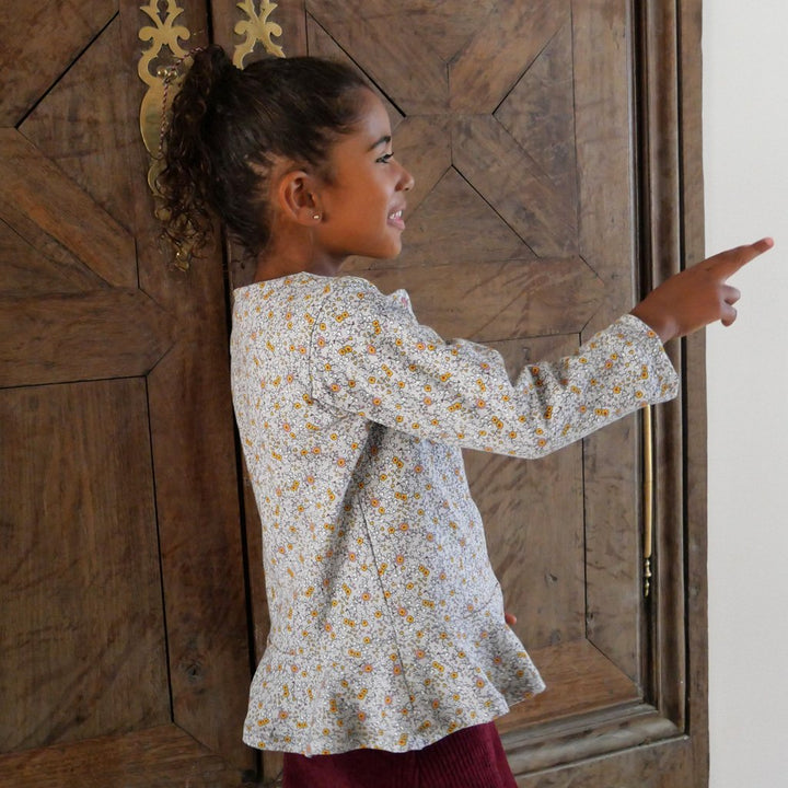 patron veste gilet enfant en sweat