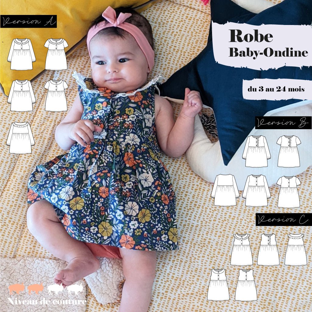 Patron Robe Bebe Gratuit A Telecharger
