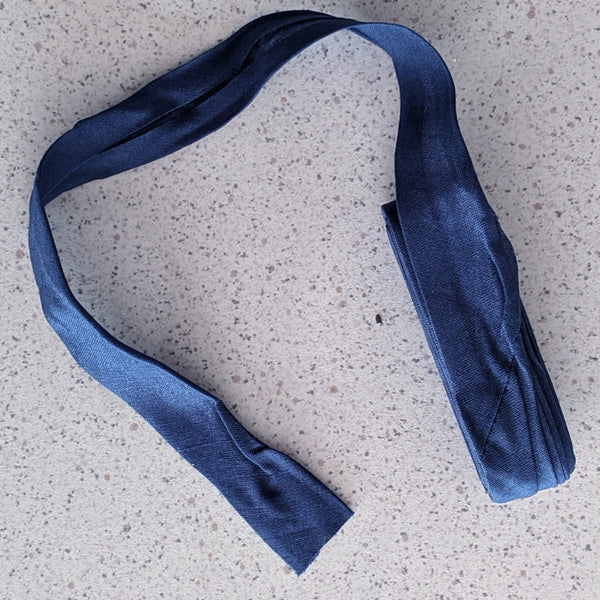 Biais coton bleu gitane - 3 m
