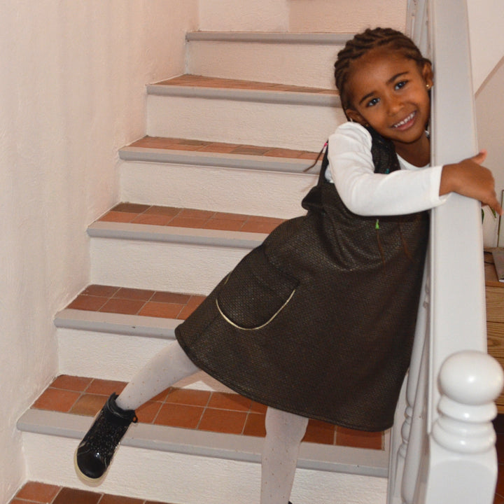 Patron robe trapèze et blouse Birdy version hiver du au 12 ans