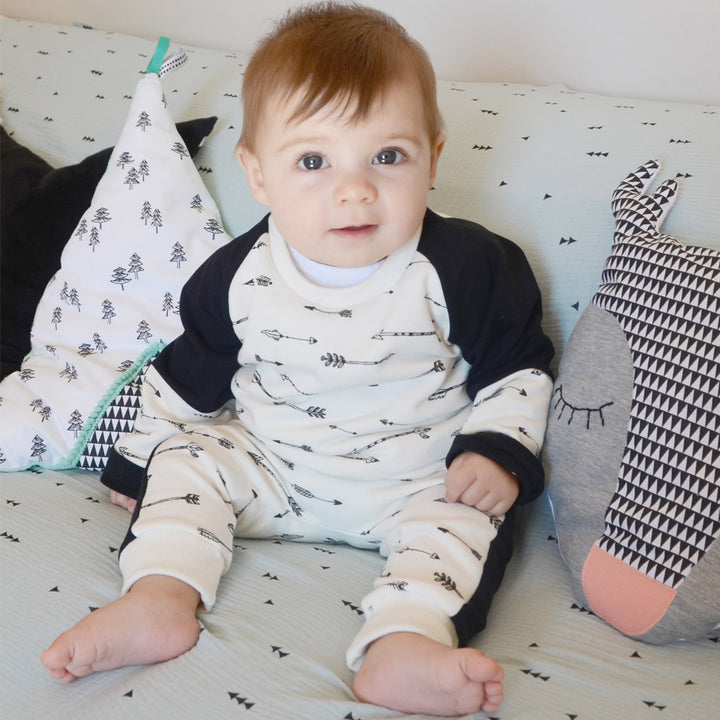 Patrons bébé pull et sarouel