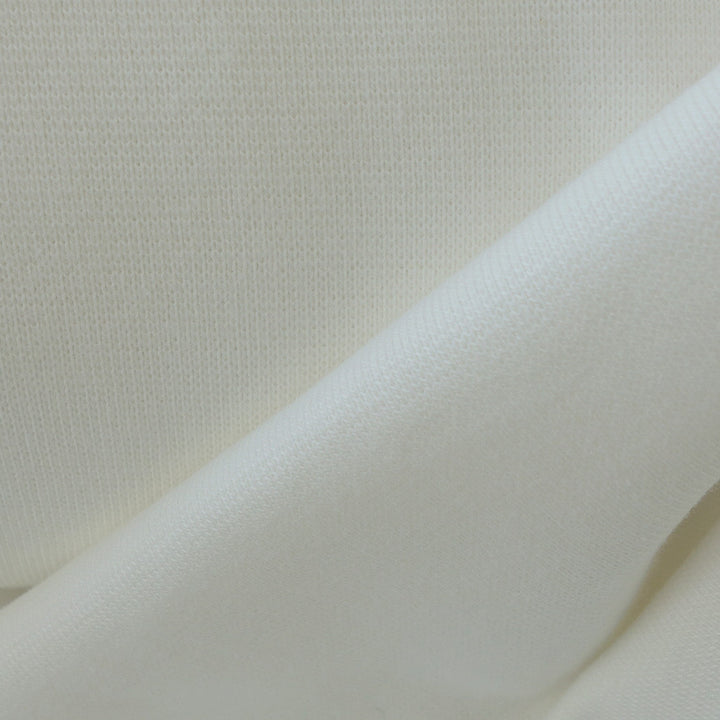 Tissu Bord Côte uni écru