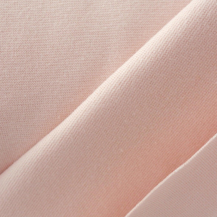 Bord Côte uni Rose poudre