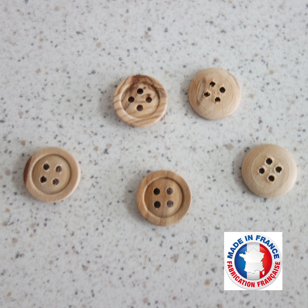 Boutons De Manivelle En Bois Naturel Et Doré - Lot De 2 Pièces Compatible Daiwa Et Shimano