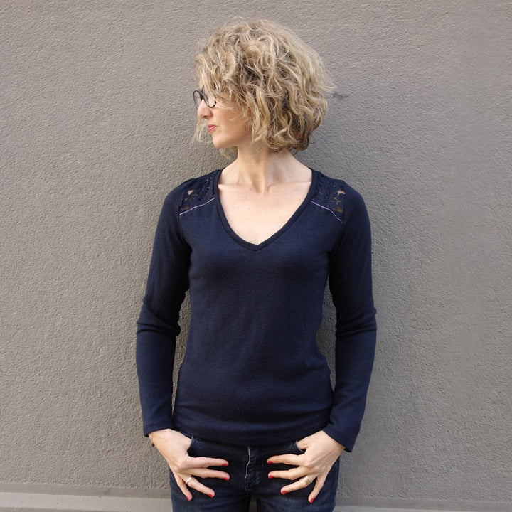 Patron t-shirt femme Camélia