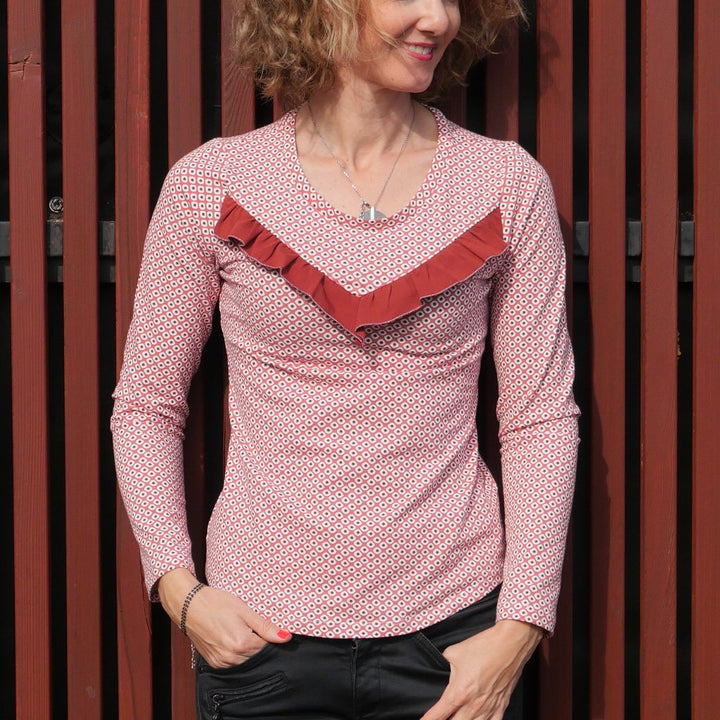 Patron t-shirt femme Camélia